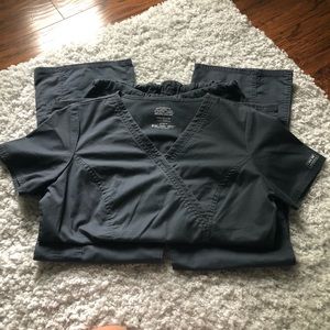 Cherokee Scrub set— small top XS-petite bottoms.